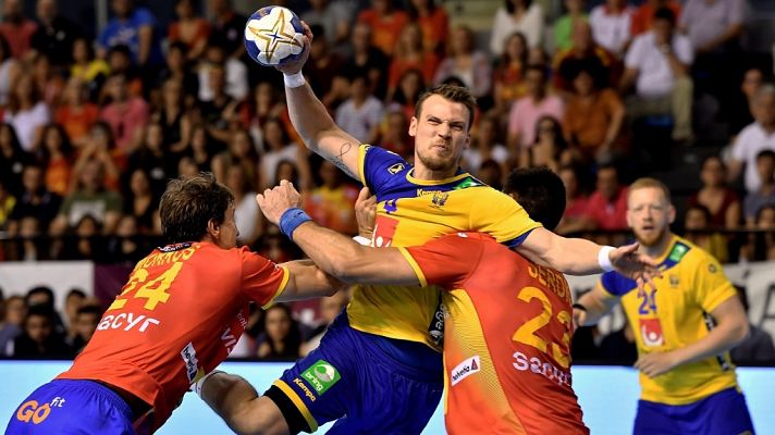 Balonmano - Europa Cup Selecciones 2018/19 5ª jornada España - Suecia