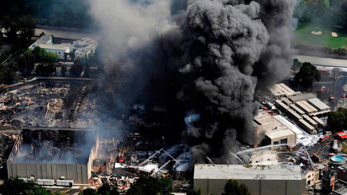 Telediario 1 - El incendio de los Estudios Universal destruyó la música de Nirvana, Tupac, Elton John y muchos otros