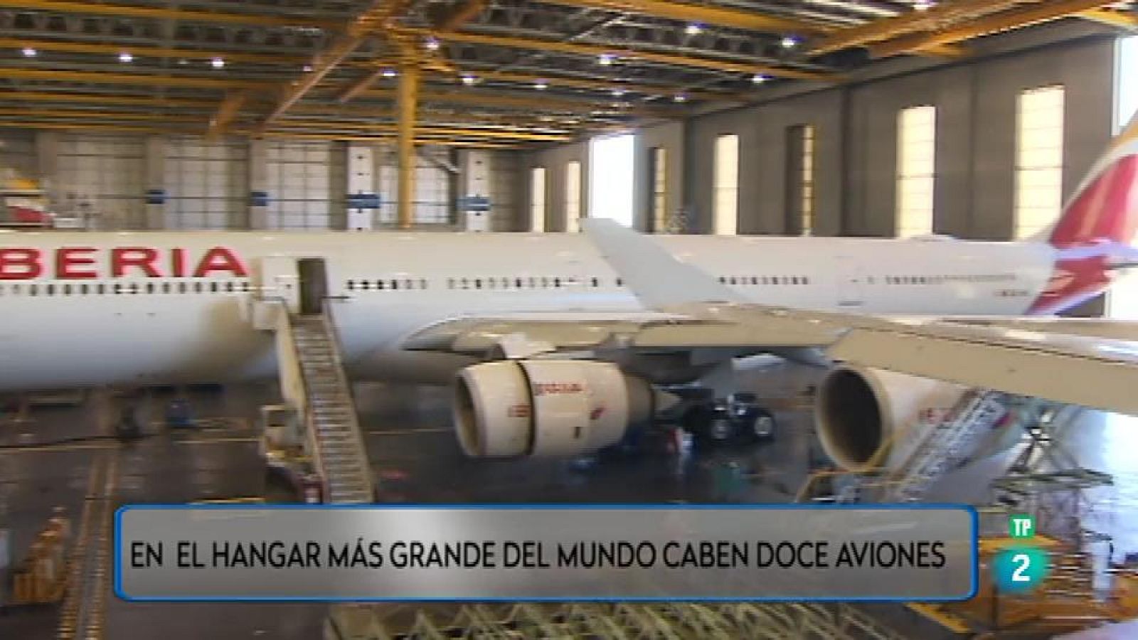En el hangar más grande del mundo - Aquí hay trabajo | Ver