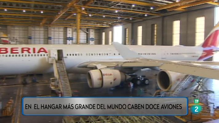 Aquí hay trabajo - En el hangar más grande del mundo