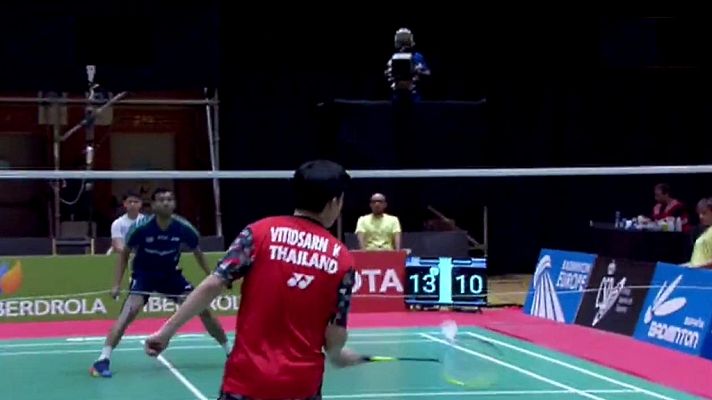 Bádminton - Spanish International: Semifinal individual masculino