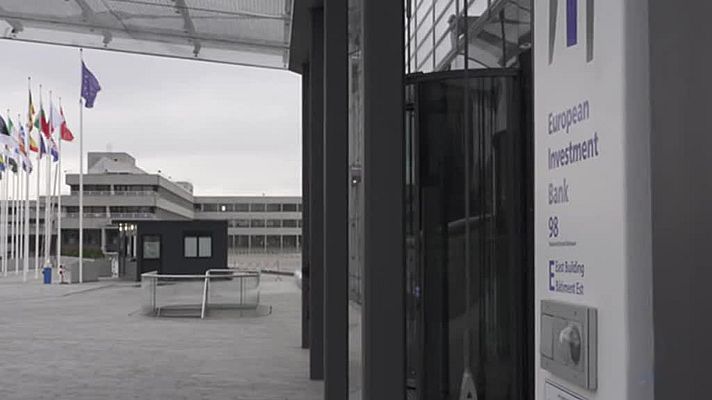 Telediario 1 - El Banco Europeo de Inversiones financió proyectos en España por valor de 8.500 millones en 2018