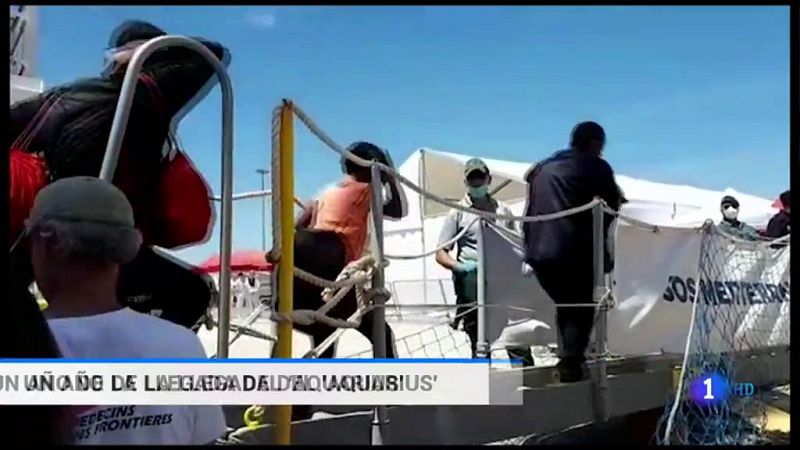 Un año de la llegada del `Aquarius¿