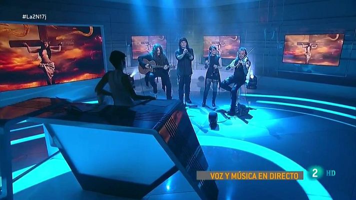 La 2 Noticias - Mägo de Oz presentan "Te traeré el horizonte"