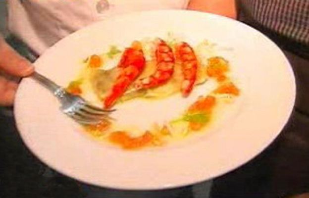 RTVE Cocina - Lasaña de setas y carabineros