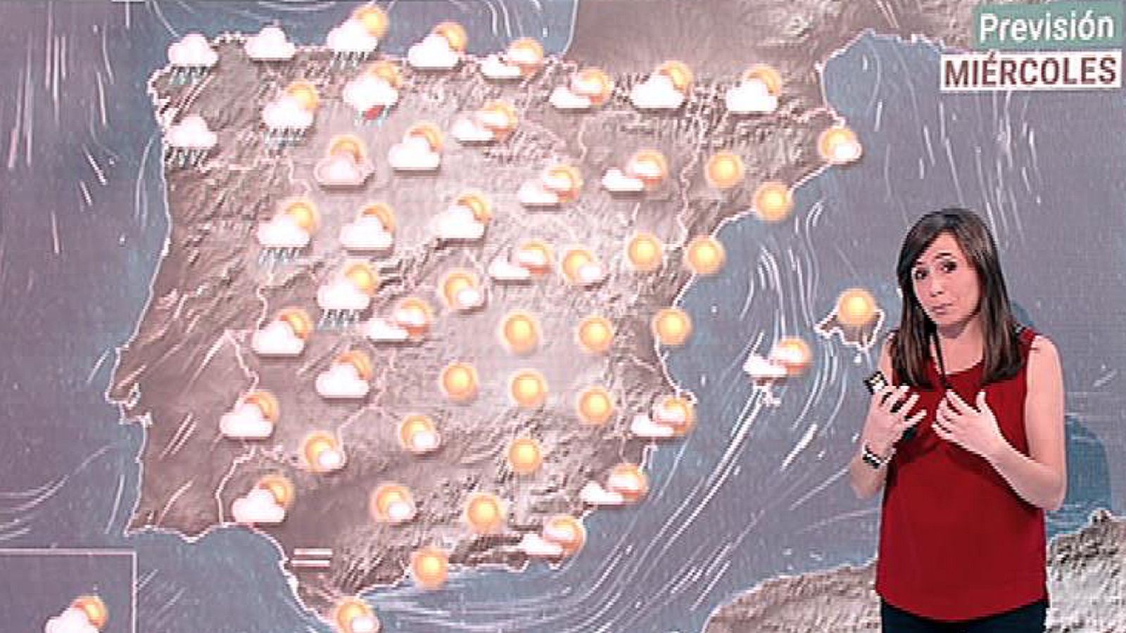 El Tiempo - Cielos despejados y algunas nubes en el noroeste