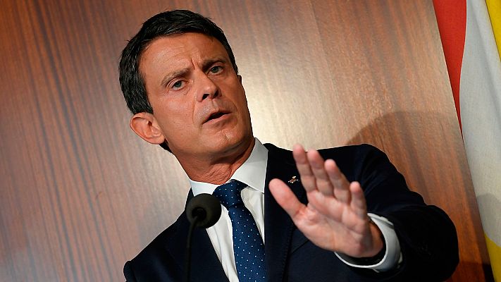 Informativo 24h - Valls carga contra la "deriva" e "irresponsabilidad" de Cs en su "lucha por liderar" las derechas y pactar con Vox