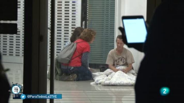 Para todos La 2 - Aumento de las personas que duermen en la calle