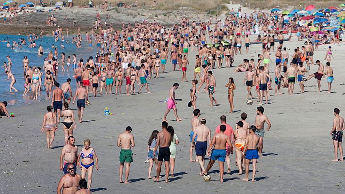 Telediario 1 - El verano será más cálido de lo normal en la península y Baleares después de una primavera seca