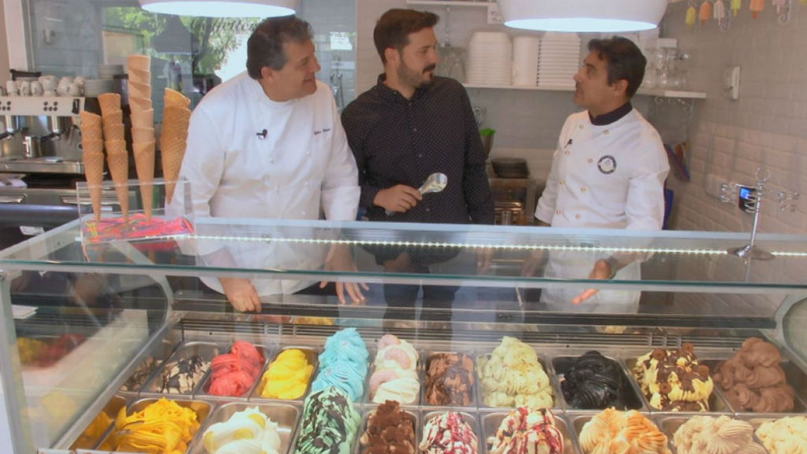 Helado con el sabor de Italia