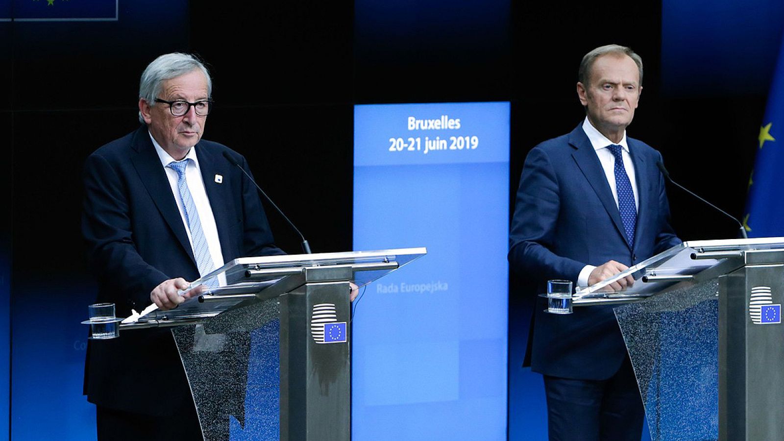 Tusk y Juncker constatan la falta de acuerdo en la UE para renovar los cargos