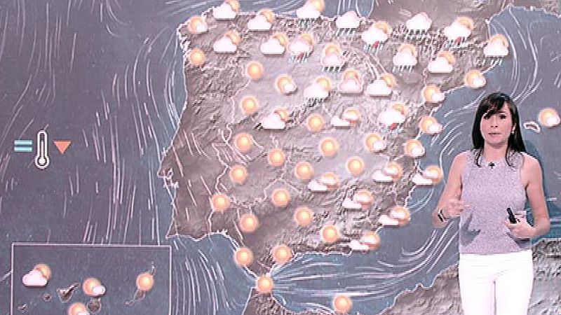 El tiempo - Lluvias en el norte y temperaturas altas durante el fin de semana
