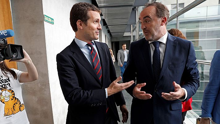 Informativo 24h - Casado acusa a Sánchez de pactar con Bildu y "mentir" a los españoles