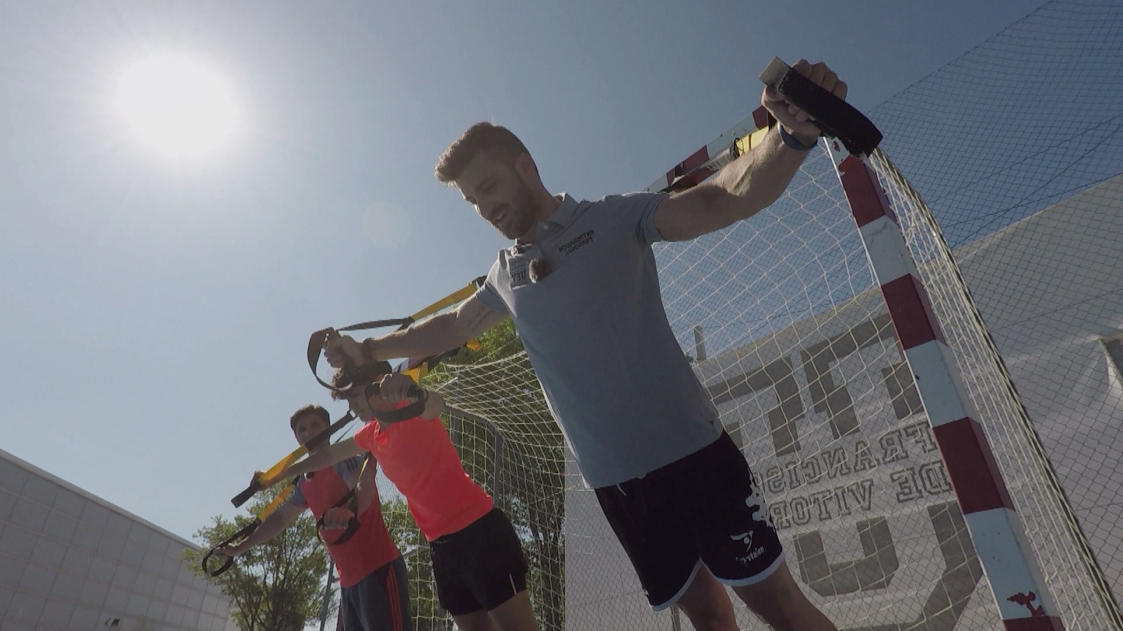 Entrenamiento con TRX