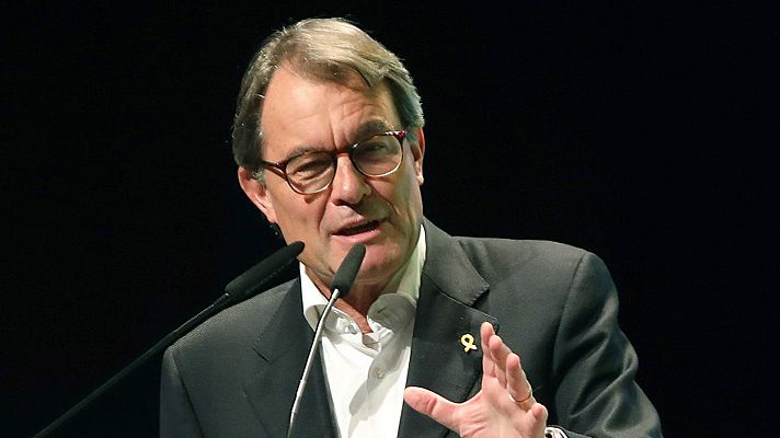 Telediario 1 - Artur Mas no descarta volver a presentarse a la Generalitat