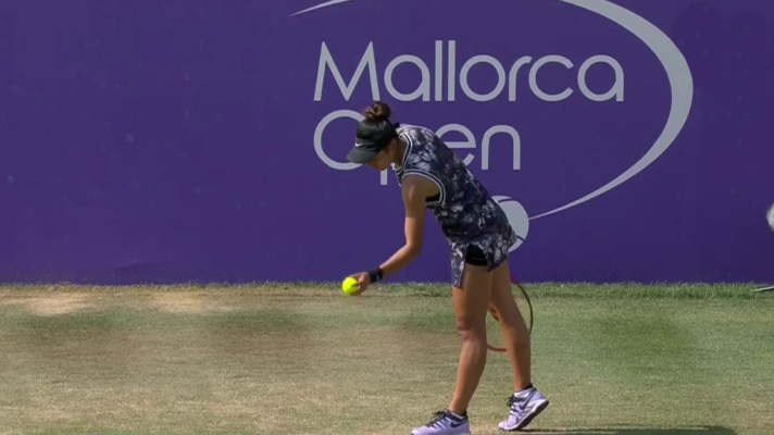 Tenis - WTA Mallorca Open 2019 1/4 Final: Y. Wang - A. Sevastova