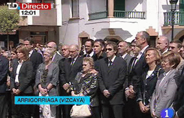  - Concentraciones en toda España por el atentado de Vizcaya