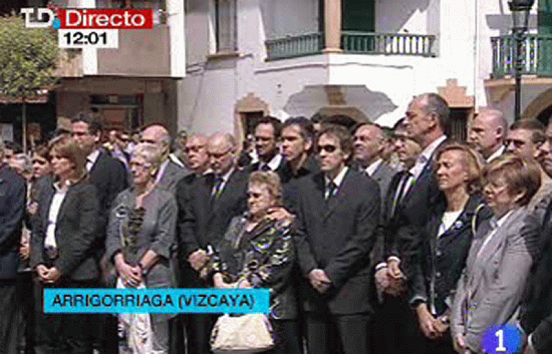 Concentraciones en toda España por el atentado de Vizcaya