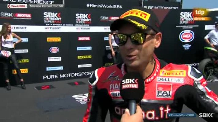  - Bautista: "Hoy en seco me he encontrado más cómodo"