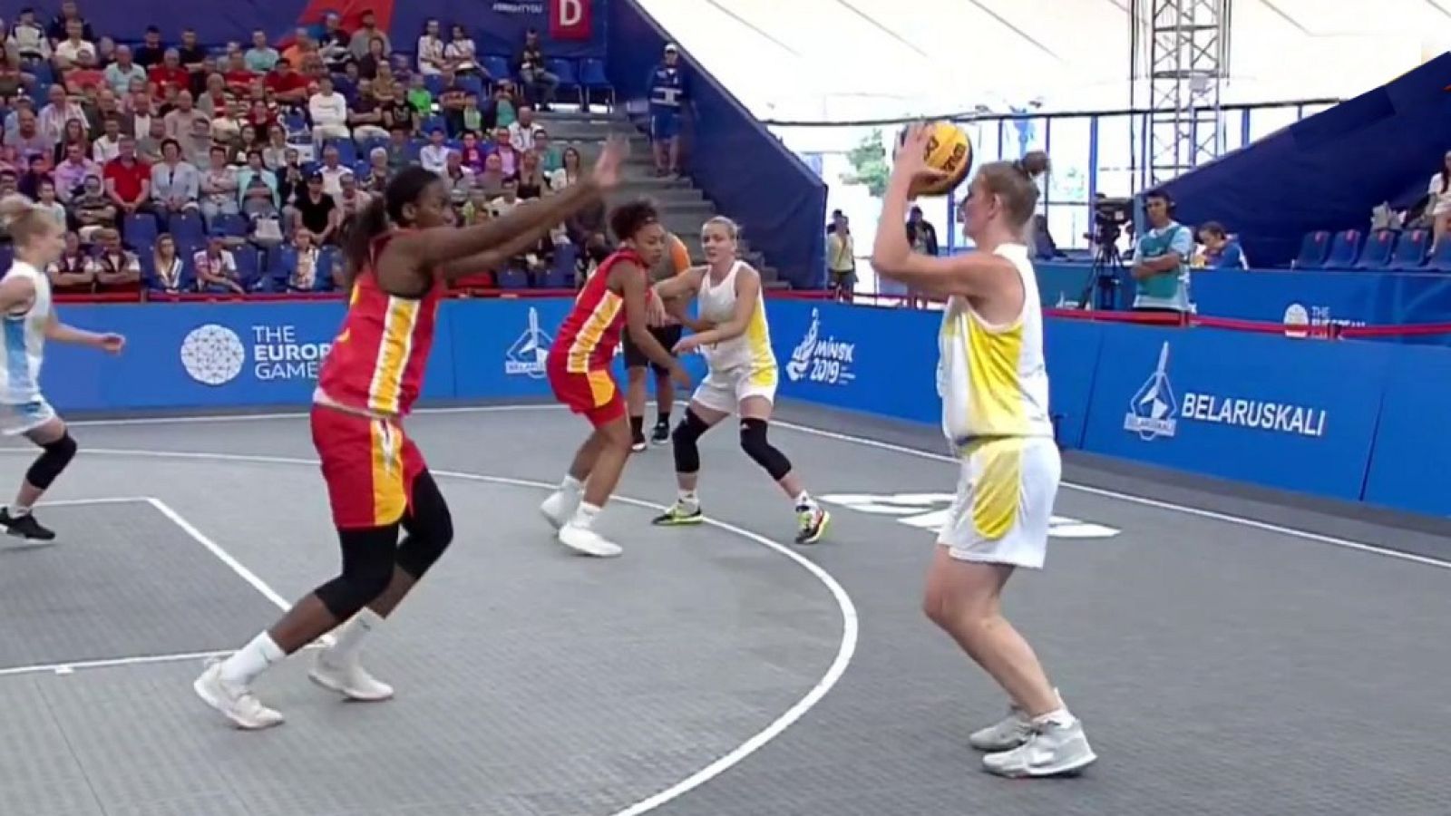 Juegos Europeos Minsk - Baloncesto Femenino 3x3: Ucrania - España - ver ahora