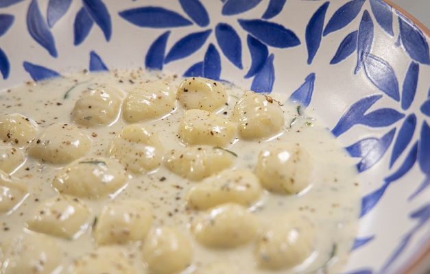RTVE Cocina - "Ñoquis de queso" de Andrea Tumbarello