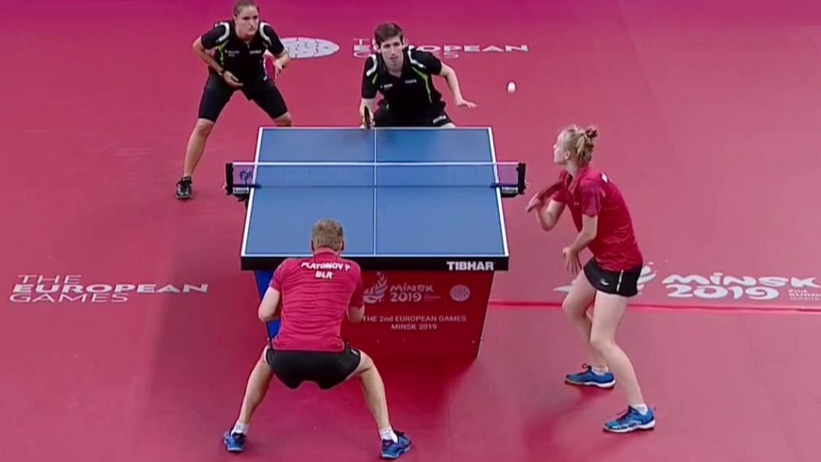 Juegos Europeos Minsk - Tenis de Mesa Dobles Mixtos 1ª Ronda  - ver ahora