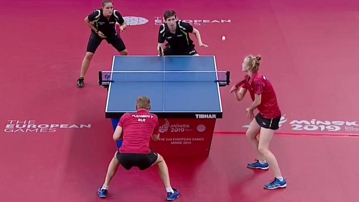  - Tenis de Mesa Dobles Mixtos 1ª Ronda