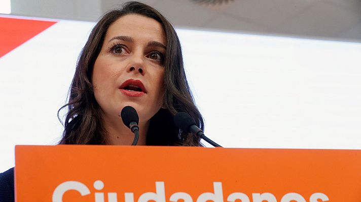 Informativo 24h - Arrimadas insiste en que Cs mantendrá su estrategia "firme" frente al sanchismo tras la dimisión de Roldán