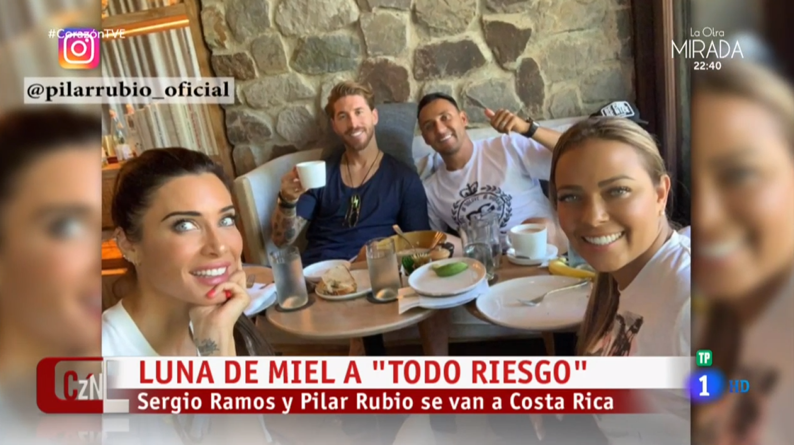 Luna de miel Sergio Ramos y Pilar Rubio - D Corazón | Ver