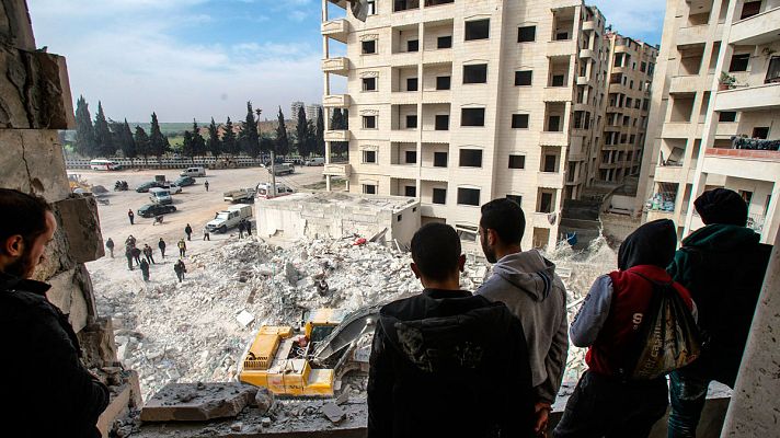 Telediario 1 - Guerra en Siria: La ofensiva de Damasco se concentra en Idlib