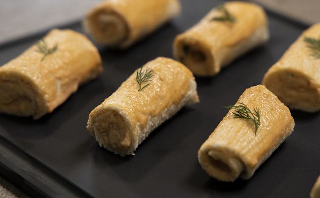 RTVE Cocina - "Brazo de gitano de ensalada de cangrejo" de Dani García