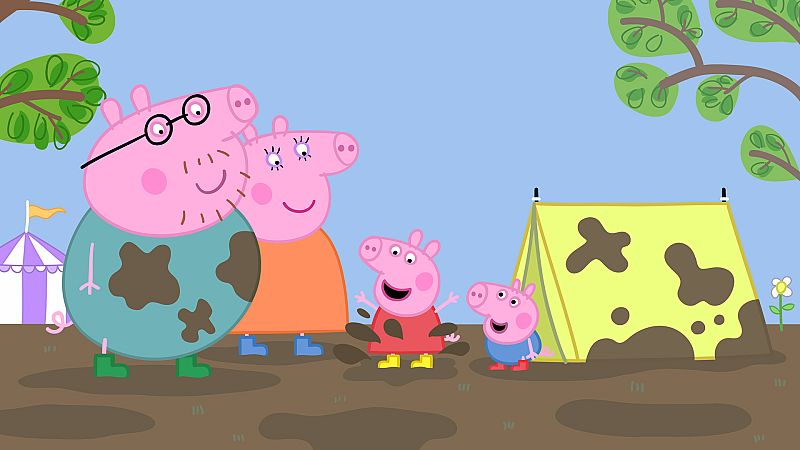 Muddy festival - Peppa Pig en inglés | Watch