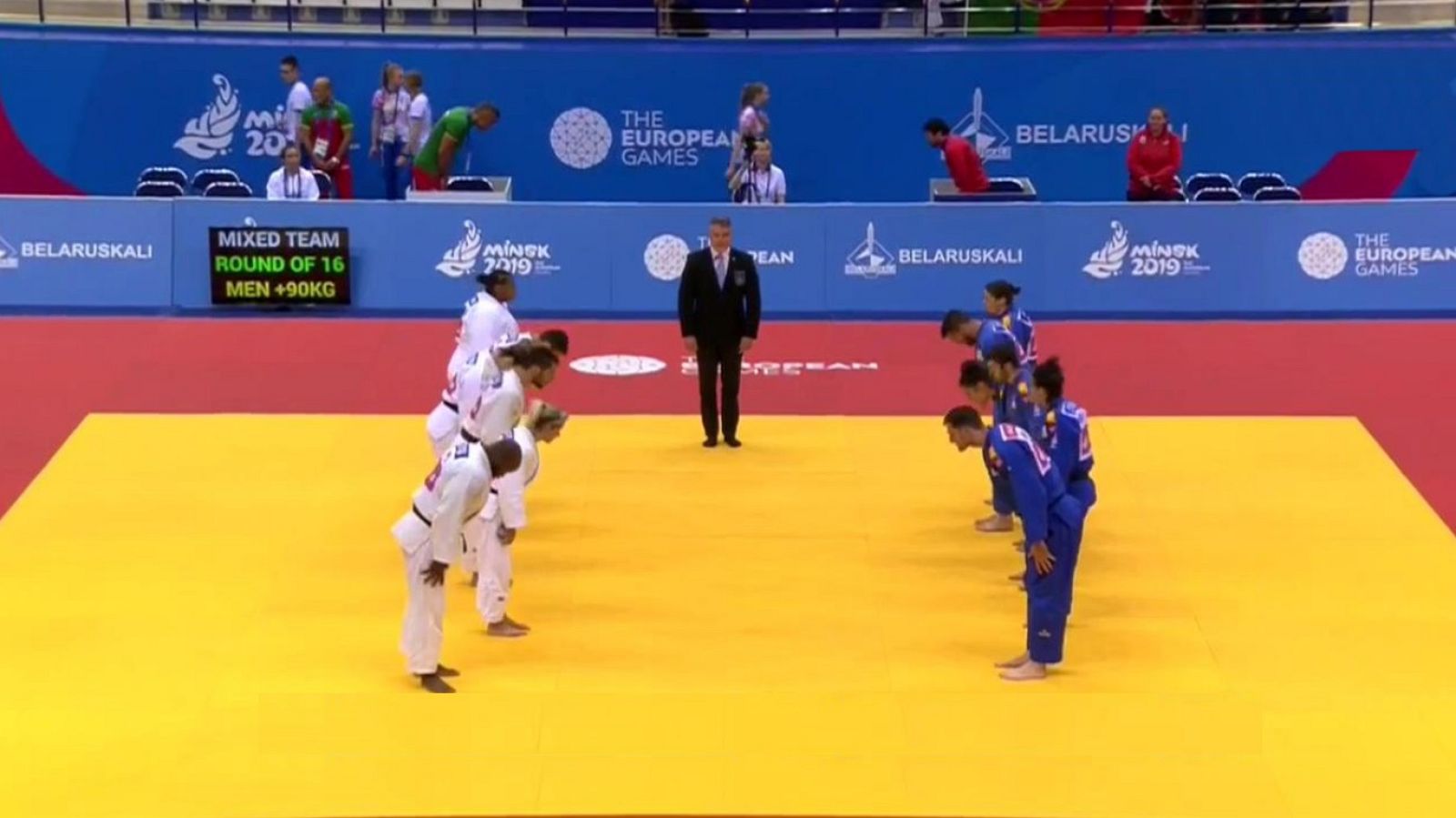 Juegos Europeos Minsk - Judo Equipos Mixtos: Portugal - España - ver ahora