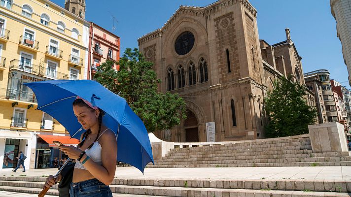 Telediario 1 - Cómo evitar los golpes de calor durante la ola cálida que se avecina
