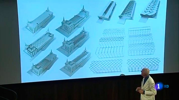 Telediario 1 - Norman Foster presenta en Londres su proyecto para recuperar recuperar el salón de reinos del Museo del Prado