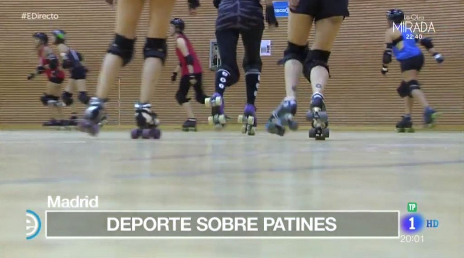 Roller Derby, un deporte sobre ruedas - España Directo | Ver