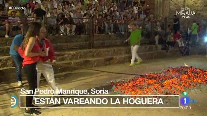 España Directo - Paso del fuego de San Pedro Manrique (Soria)