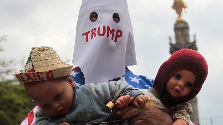 Telediario 1 - Escándalo en EE.UU. por las condiciones infrahumanas de los menores encerrados en centros de detención