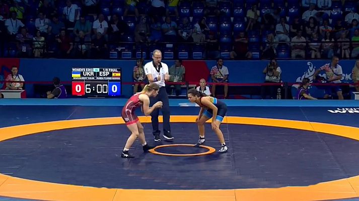  - Lucha 1/8 Final Femenino y Masculino