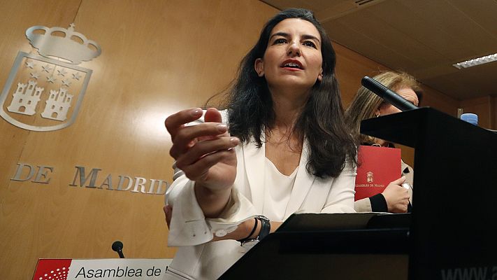 Telediario 1 - Vox exige a PP y Cs un "programa único" firmado los tres para apoyar la investidura de Ayuso