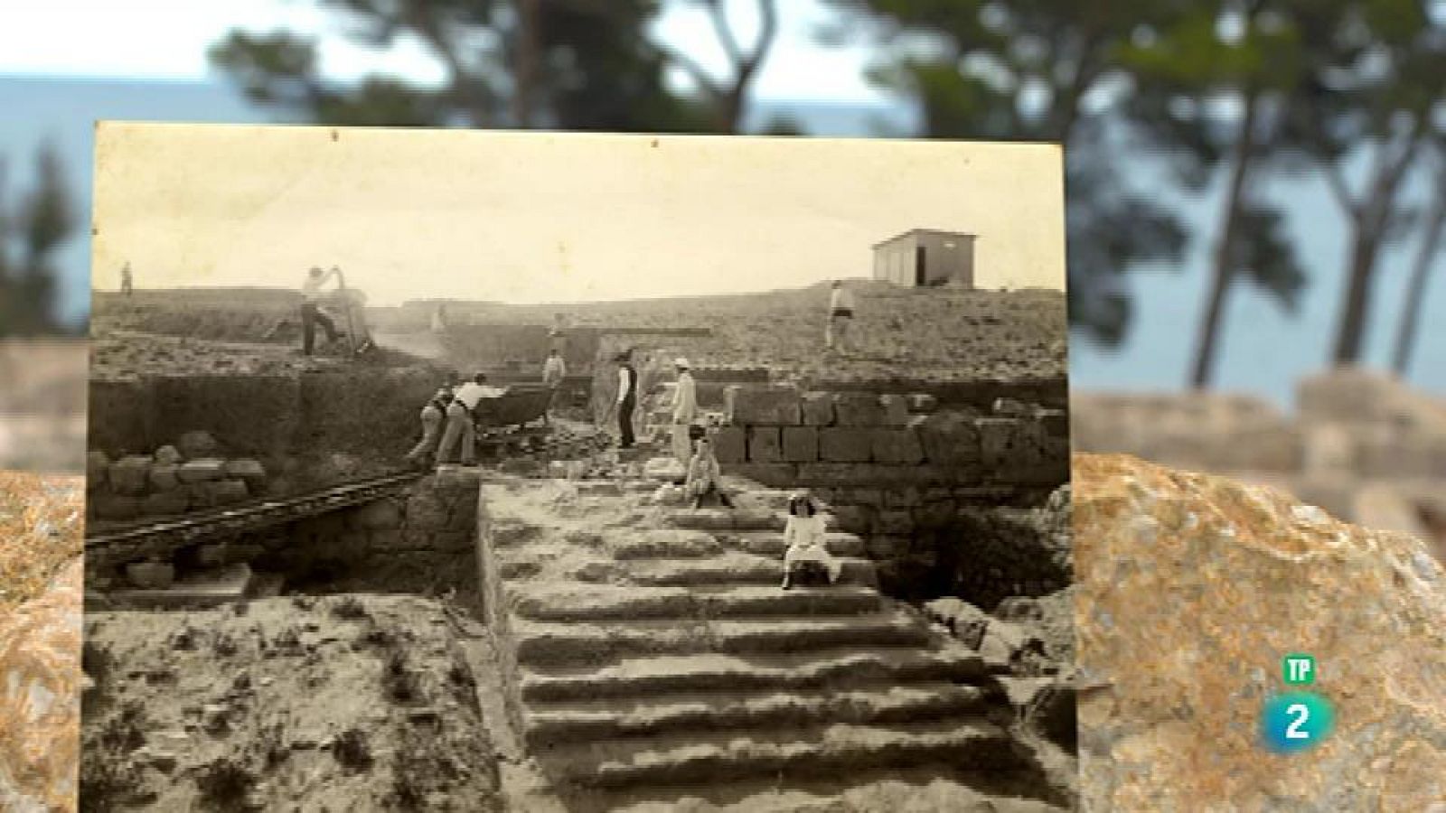 Cartas en el tiempo - Orígenes: Carta comercial griega, en plomo. Empúries  s VI A.C.