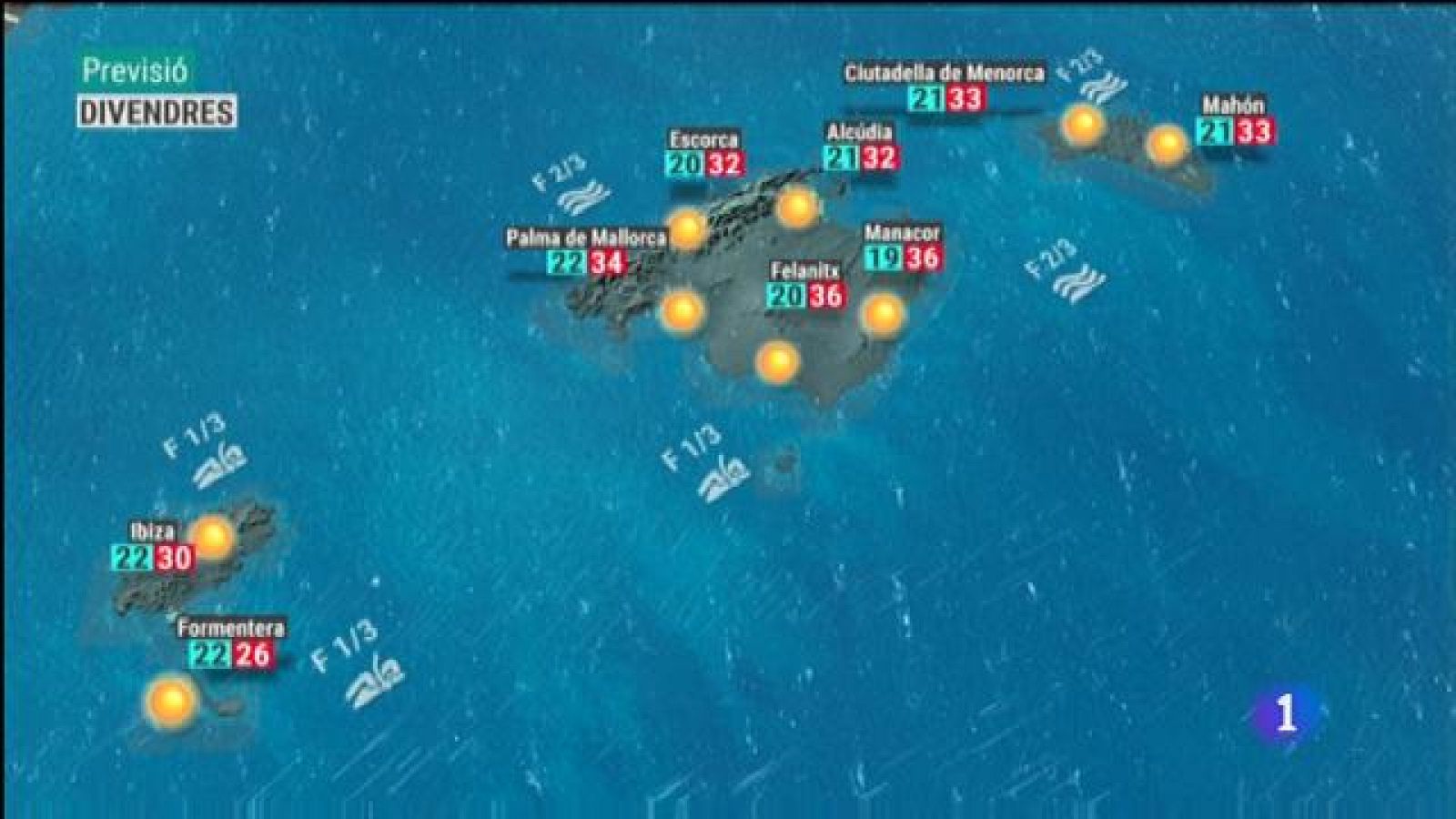 El temps a les Illes Balears - 27/06/19