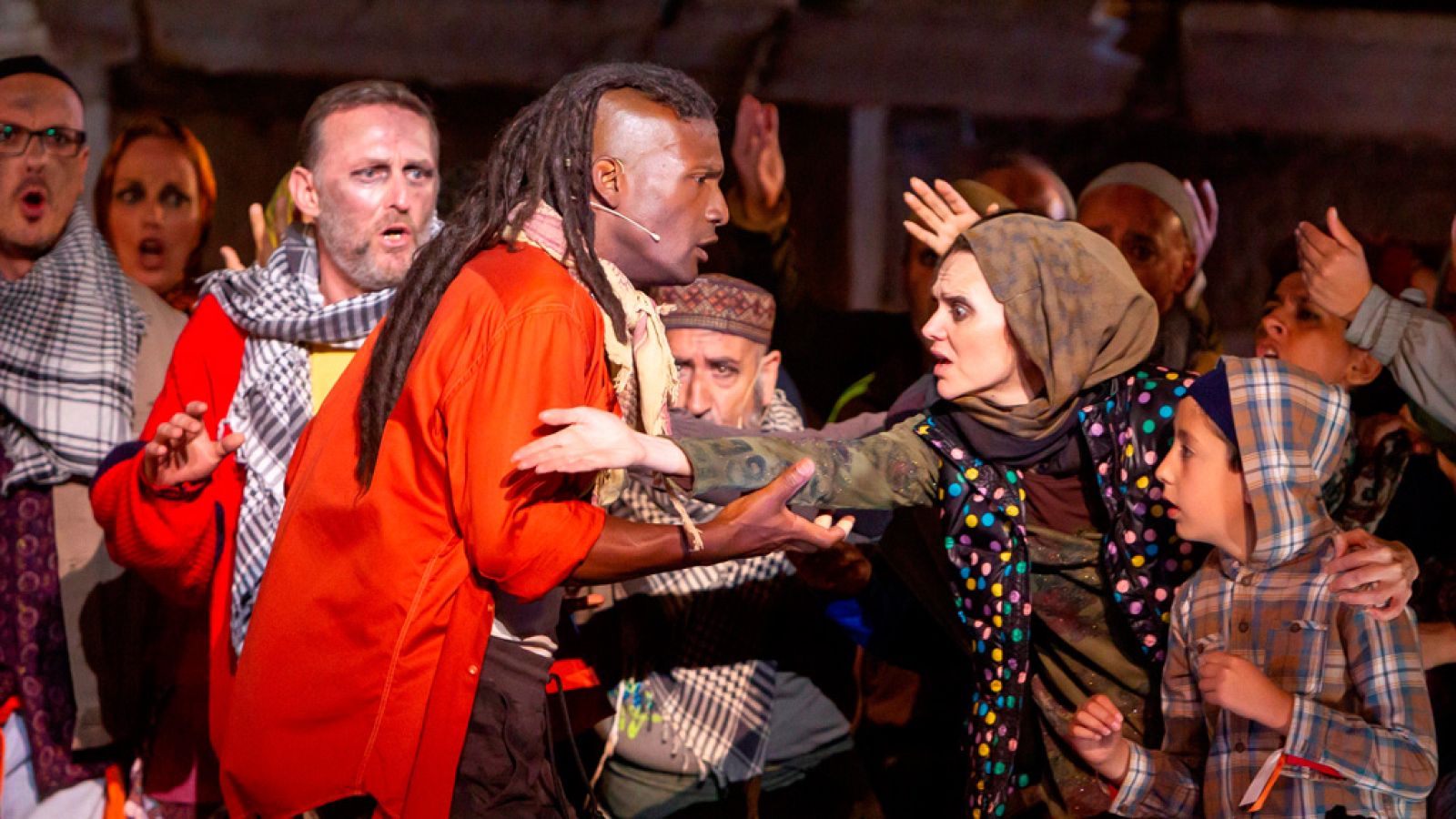 Una versión inclusiva de la ópera Sansón y Dalila inaugura el festial de teatro clásico de Mérida