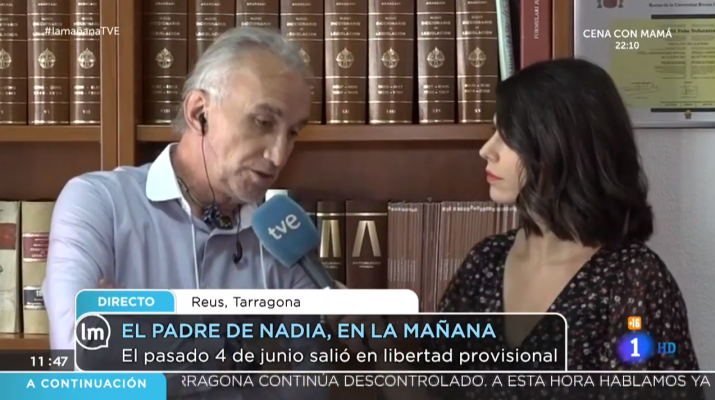 La mañana - Entrevista a Fernando Blanco, padre de Nadia Nerea