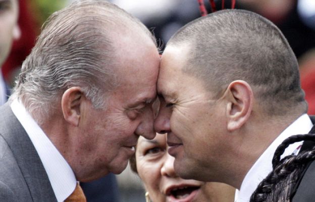  - Los maoríes 'desafían' al Rey
