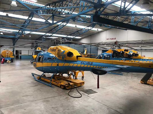 España Directo - Operación salida con un helicóptero de la DGT