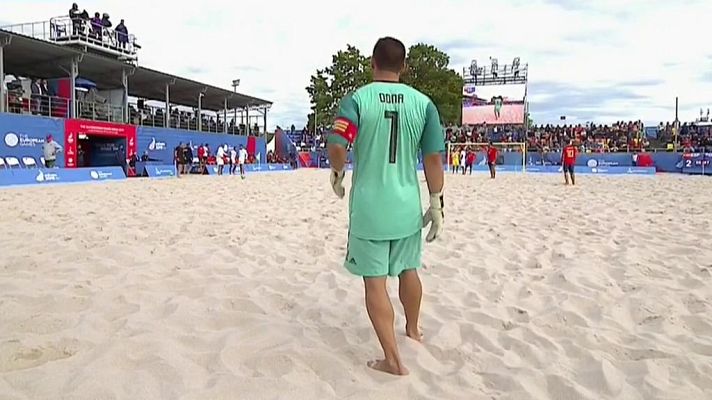  - Fútbol Playa Final: España - Portugal