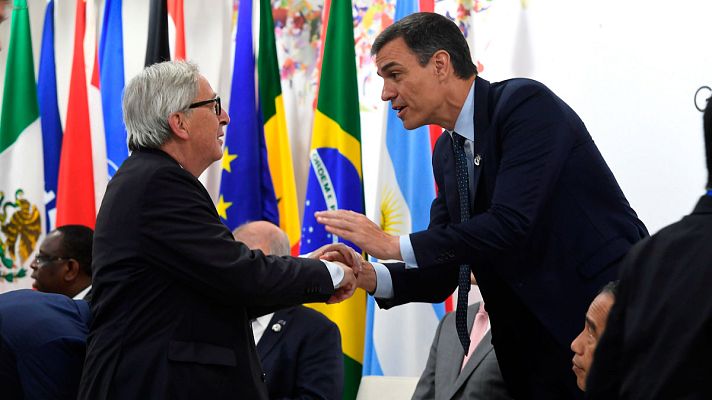 Telediario Internacional - Últimas negociaciones para que los 28 acuerden el reparto de cargos de la Unión Europea