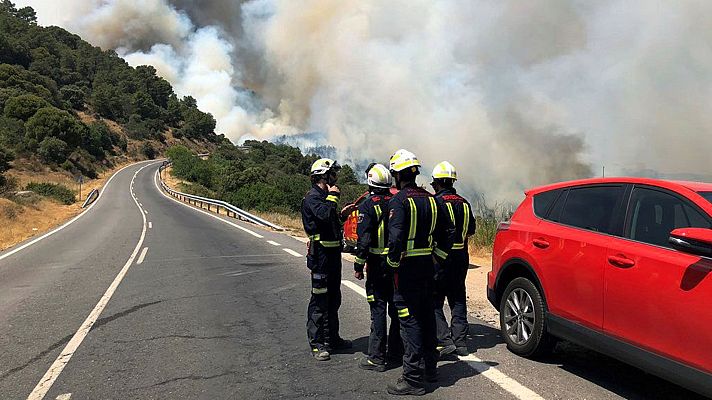 Informativo 24h - El incendio entre Madrid y Toledo sigue activo tras calcinar más de 3.000 hectáreas