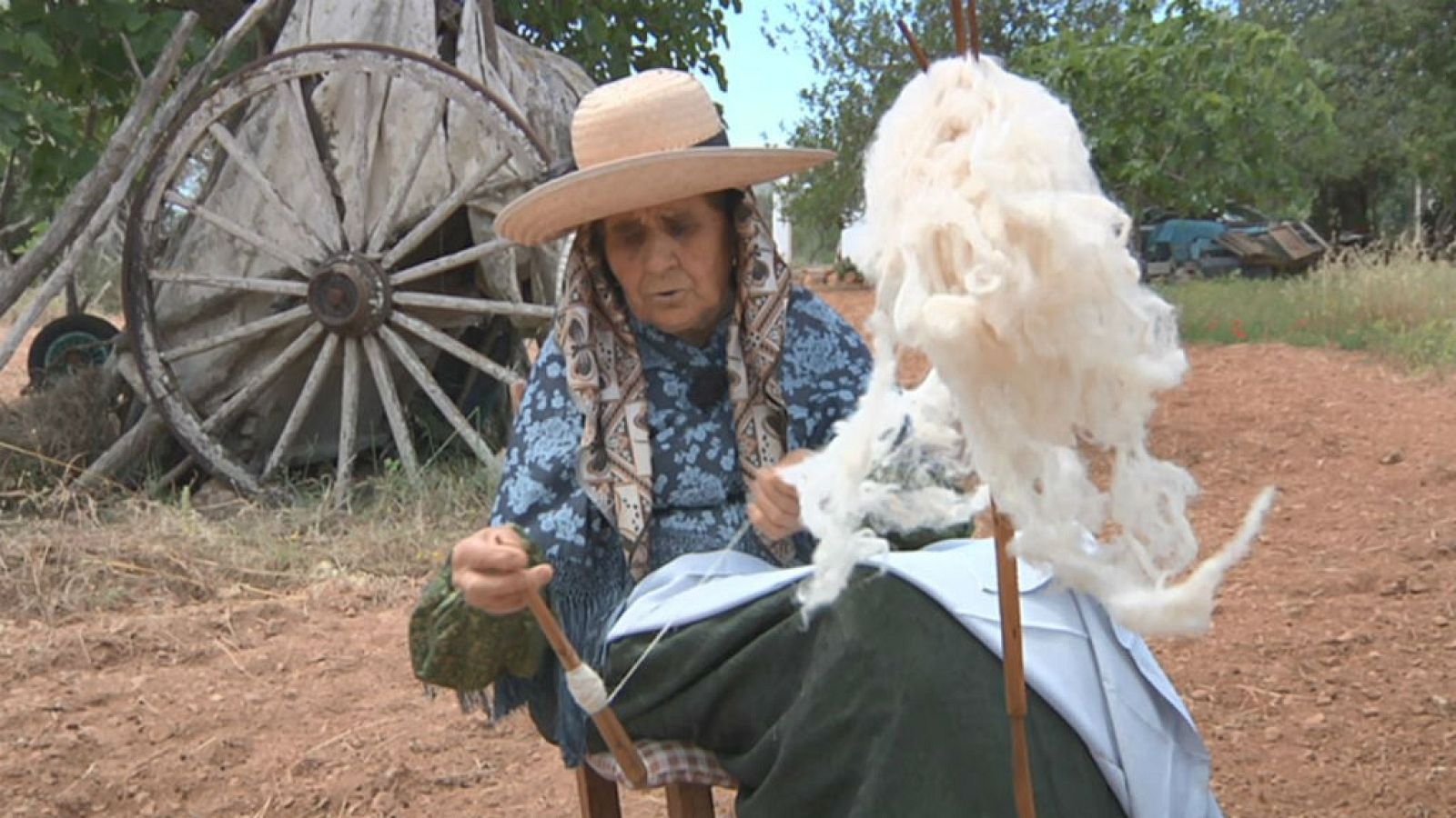 La hilandera de Ibiza